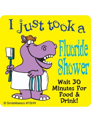 Abtibilduri Fluoride Shower Friends 